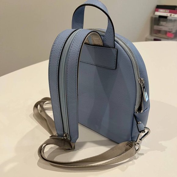 Light Blue Michael Kors Backpack - Picture 3 of 3